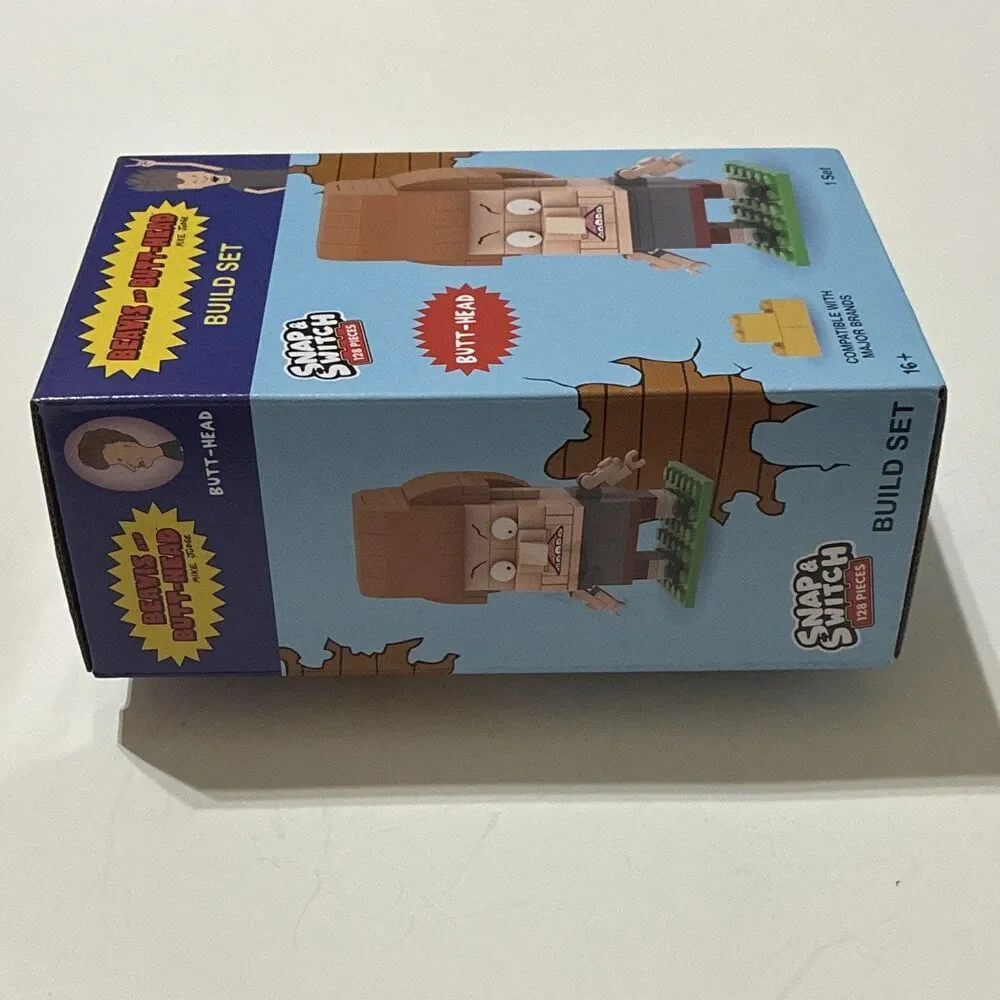 Beavis and Butt-Head Butt-Head Snap & Switch Build Set 128 Pieces Sealed Bags